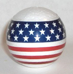 Amercian Flag Antenna Ball