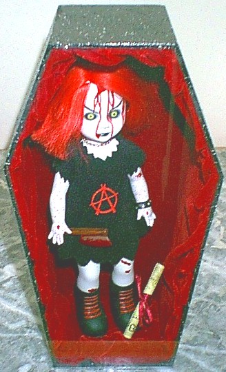 Living Dead Dolls Coffins Casket Display Cases
